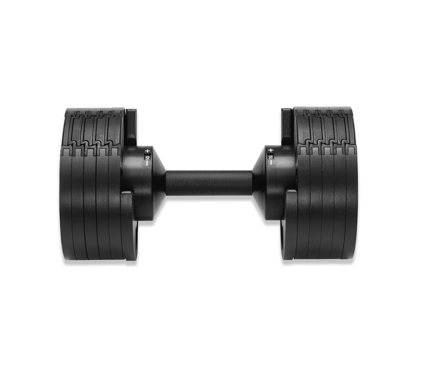 NUO Adjustable Dumbbell - Blackout - 5 to 50lbs